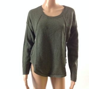 New Pink Rose Women's Sweater Crew Neck Size L